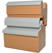 RAL 9016 – Regenschutzschiene