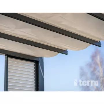 TERRA Pergola Economic Stoffdach