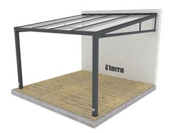 TERRA Pergola GLER -Wandanbau TYP 4S