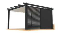 Terra JORD bewegliche Lamellen aus Aluminium