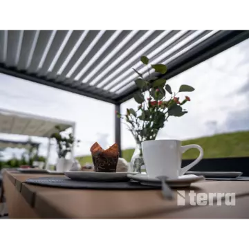 Terra Bioclimatic MAA Überdachung mit Lamellendach
