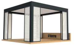 Terra Bioclimatic MAA feste Lamellen