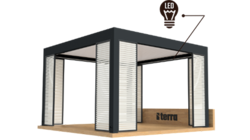 Terra Bioclimatic MAA LED-Beleuchtung