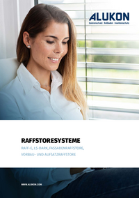 ALUKON Raffstoresysteme ALUKON Raff-E Prospekt