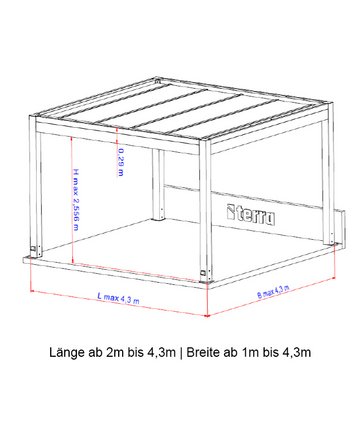 TERRA AYE - technische Zeichnung