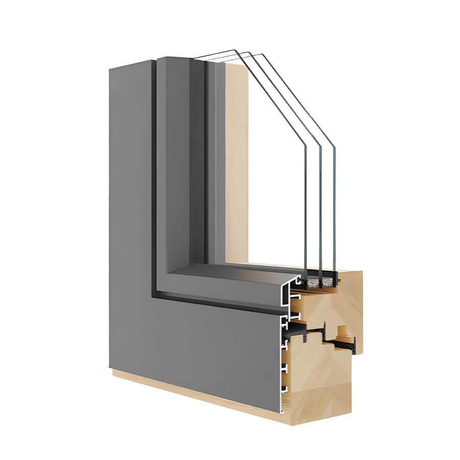Aluminiumvorsatzschale Linear
