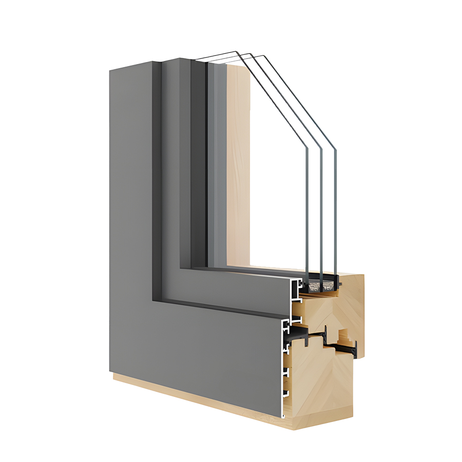 Aluminiumvorsatzschale Quadrat