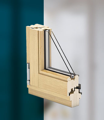 UD-Line IV 68 Holzfenster
