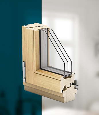 UD-Line IV 92 Holzfenster