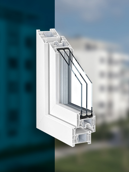 KÖMMERLING 76mm AD Fenster