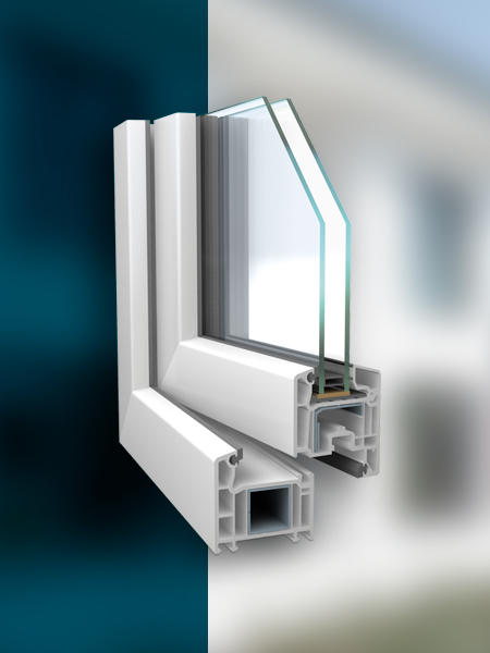 Musterecke VEKA Softline 70 AD