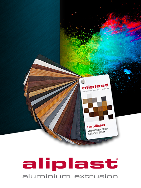 Aliplast Pulverbeschichtung