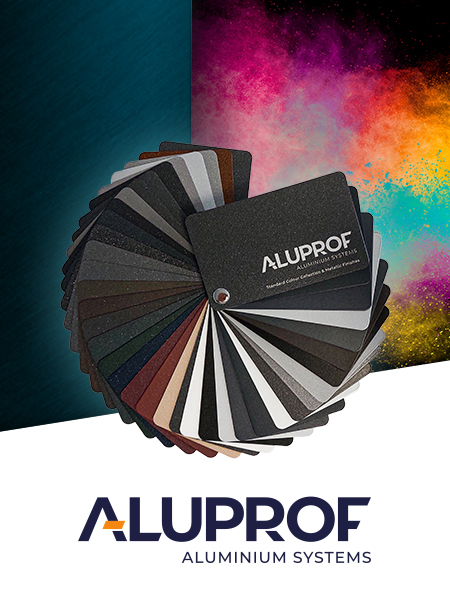 Aluprof Pulverbeschichtung