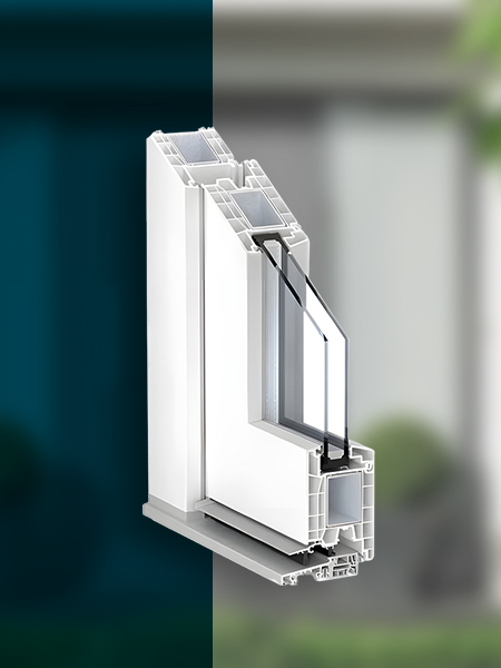 Musterecke Haustür Kömmerling 70