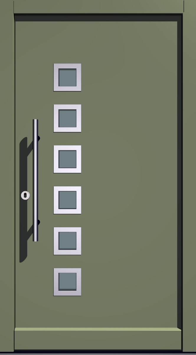 E-315 Holz- & Holz-Aluminium Haustür E-315