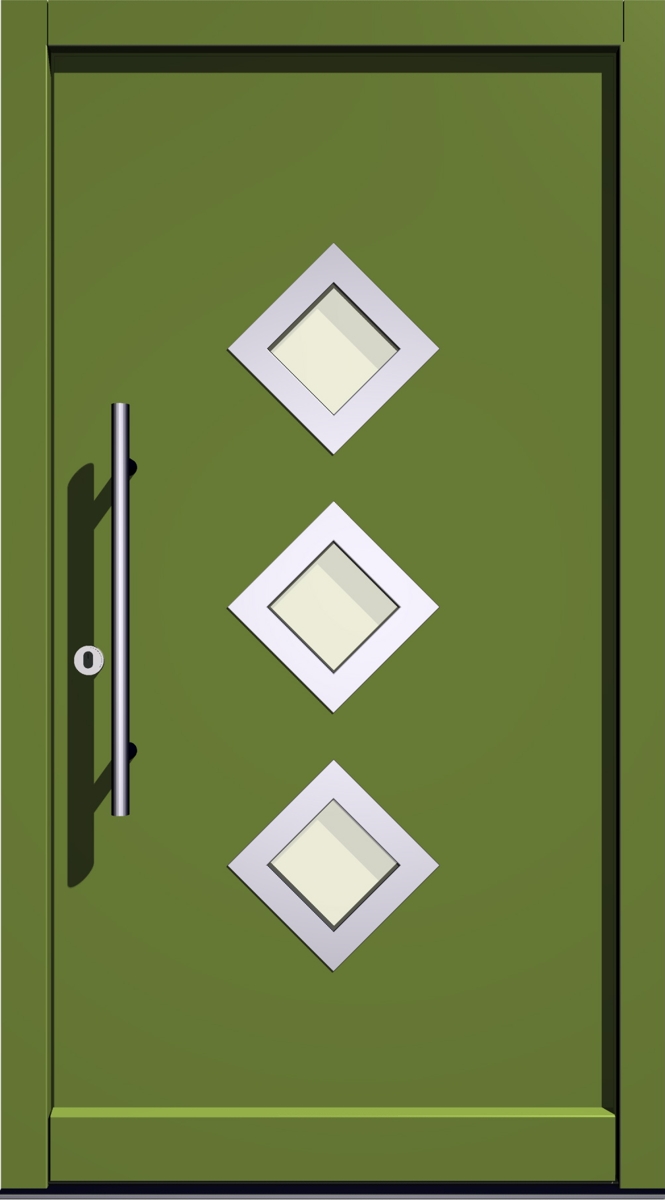 E-325 Holz- & Holz-Aluminium Haustür E-325