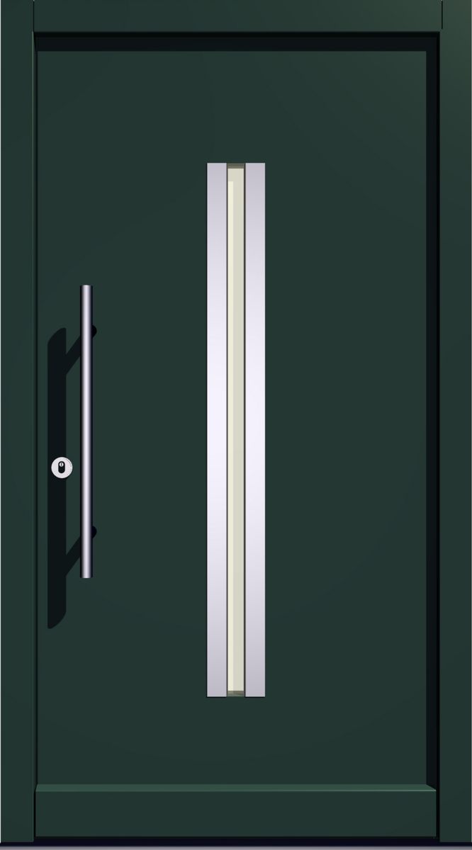 E-327 Holz- & Holz-Aluminium Haustür E-327