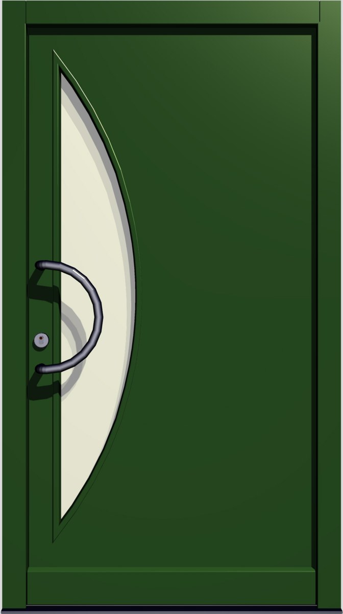 E-126 Holz- & Holz-Aluminium Haustür E-126