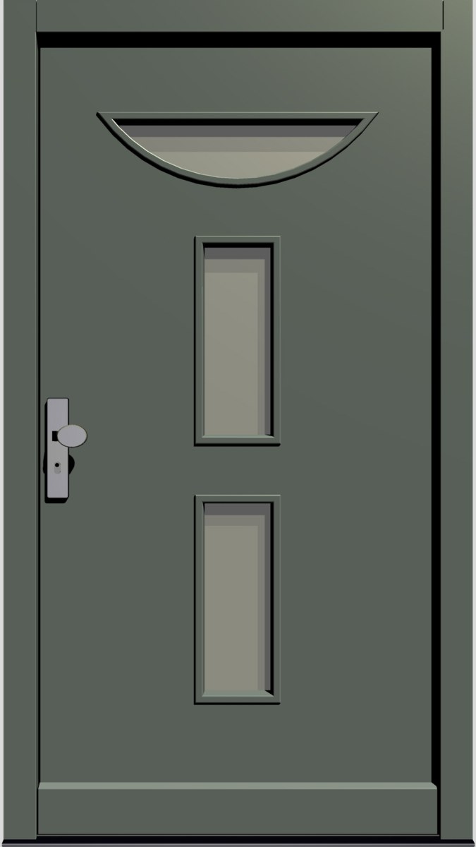 E-127 Holz- & Holz-Aluminium Haustür E-127
