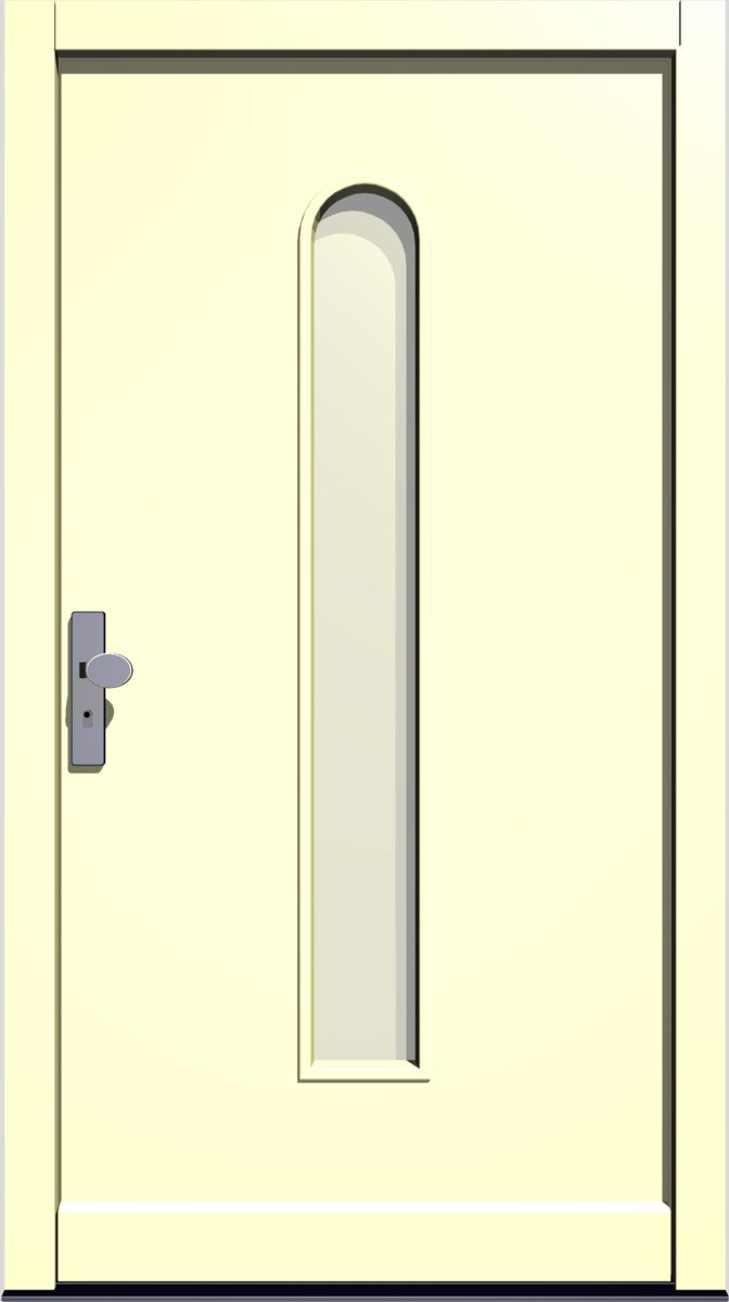 E-128 Holz- & Holz-Aluminium Haustür E-128