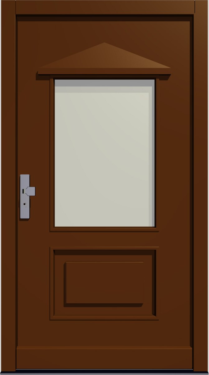 E-134 Holz- & Holz-Aluminium Haustür E-134