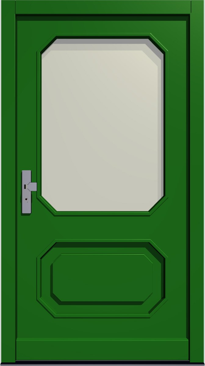 E-137 Holz- & Holz-Aluminium Haustür E-137