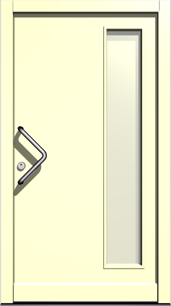 E-138 Holz- & Holz-Aluminium Haustür E-138