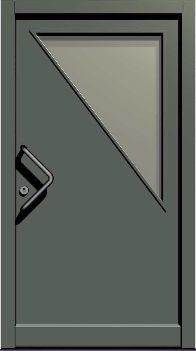 E-140 Holz- & Holz-Aluminium Haustür E-140