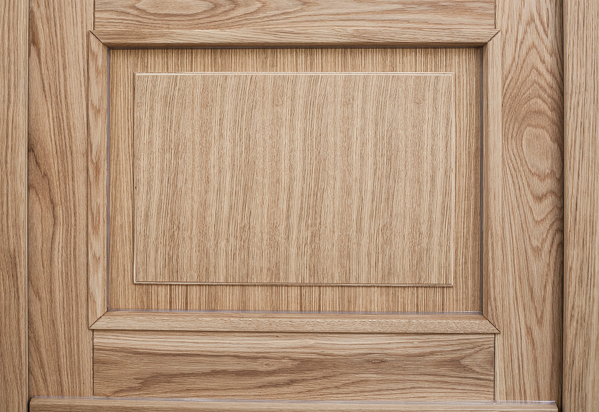 Holzhaustür mit Einsatzfüllung