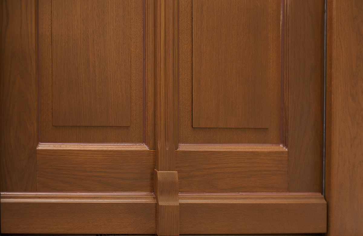 Rahmenkonstruktion mit Einsatzfüllung