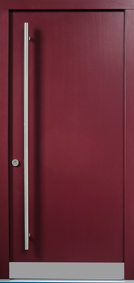 Haustür der Serie Exklusiv-Line mit glattem Türblatt