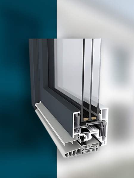 GEALAN-KONTUR® Hauseingangstür