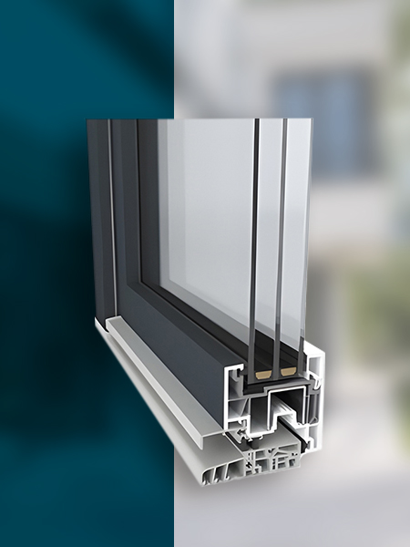 GEALAN-LINEAR® Hauseingangstür