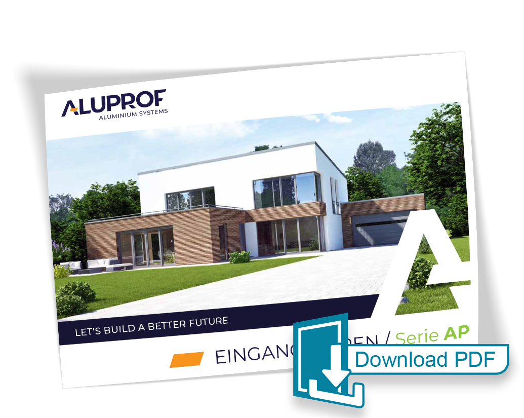 Eingangstüren AP-Serie Aluprof Eingangstüren der Serie AP