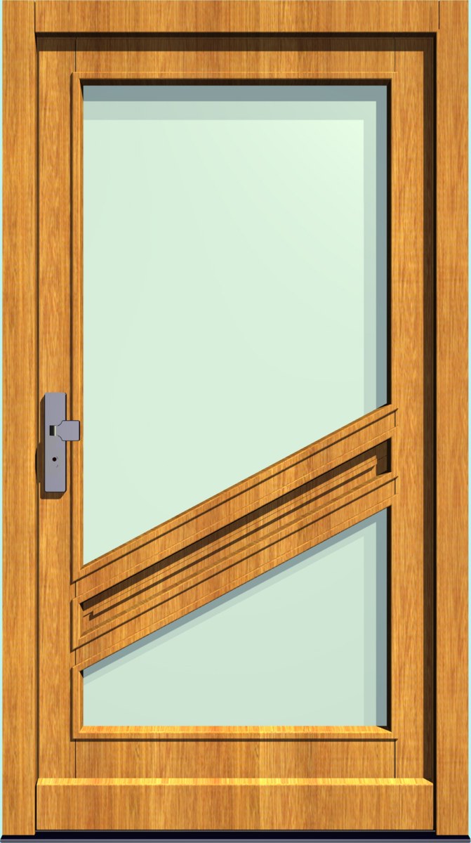 HT-M-149 Holz-Hauseingangstür HT-M-149