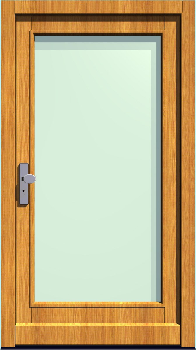 HT-M-155 Holz-Hauseingangstür HT-M-155