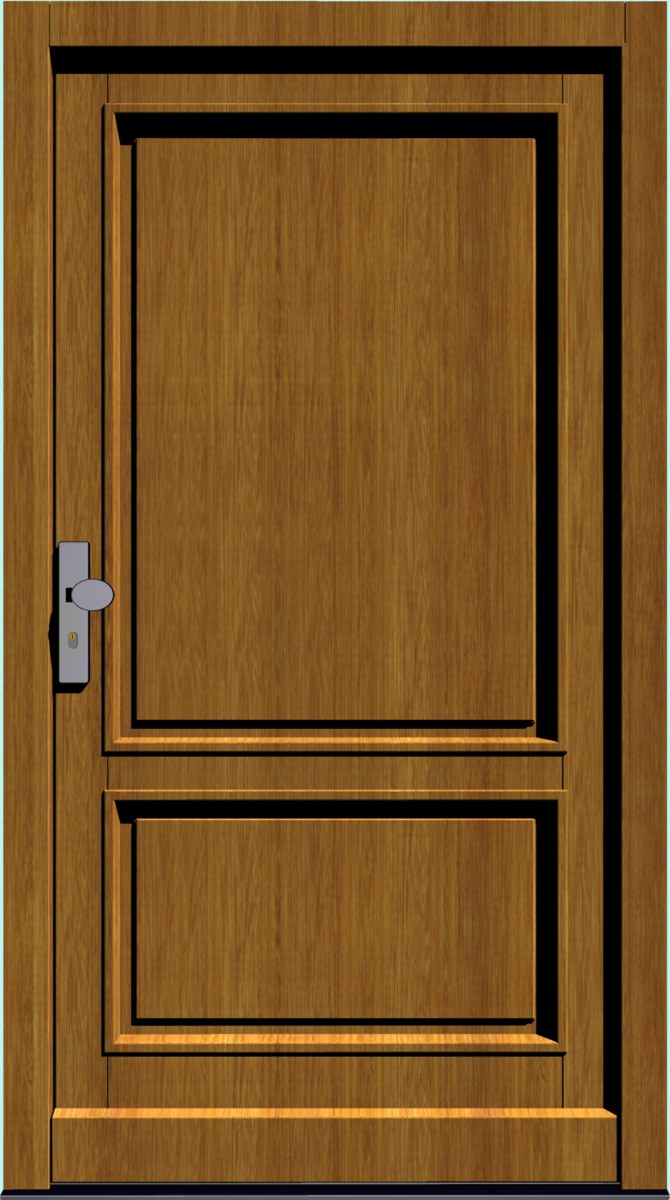 HT-M-170 Holz-Hauseingangstür HT-M-170