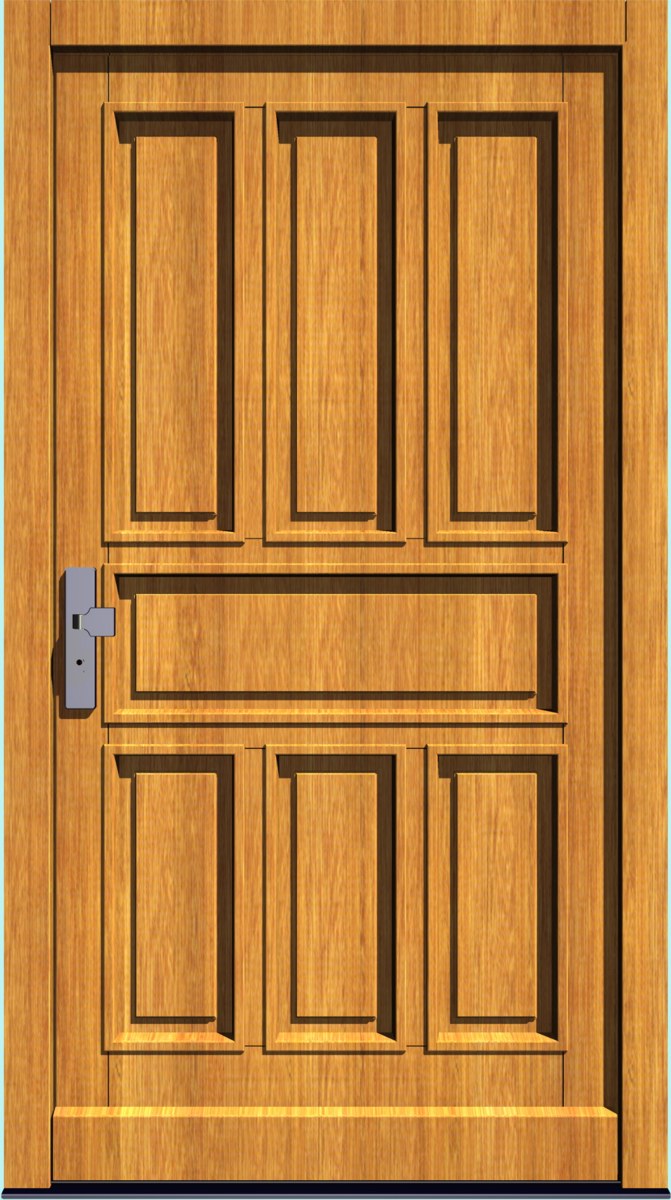 HT-M-172 Holz-Hauseingangstür HT-M-172