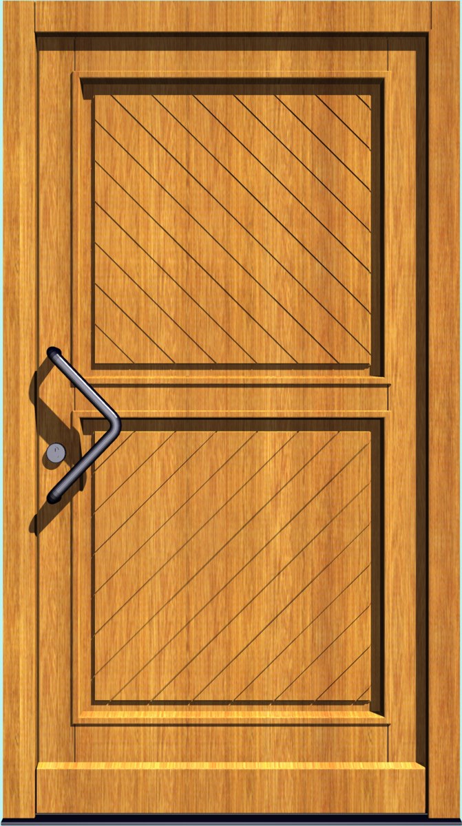 HT-M-185 Holz-Hauseingangstür HT-M-185
