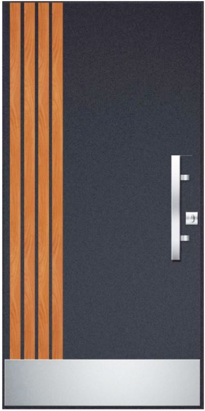 Holz-Aluminium Haustür HT-P-402