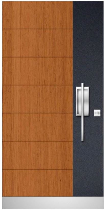 Holz-Aluminium Haustür HT-P-403