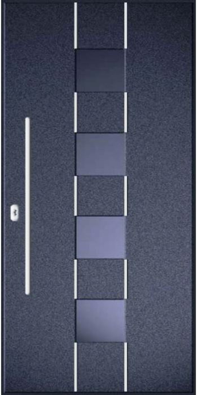 HT-P-407 Holz-Aluminium Haustür HT-P-407