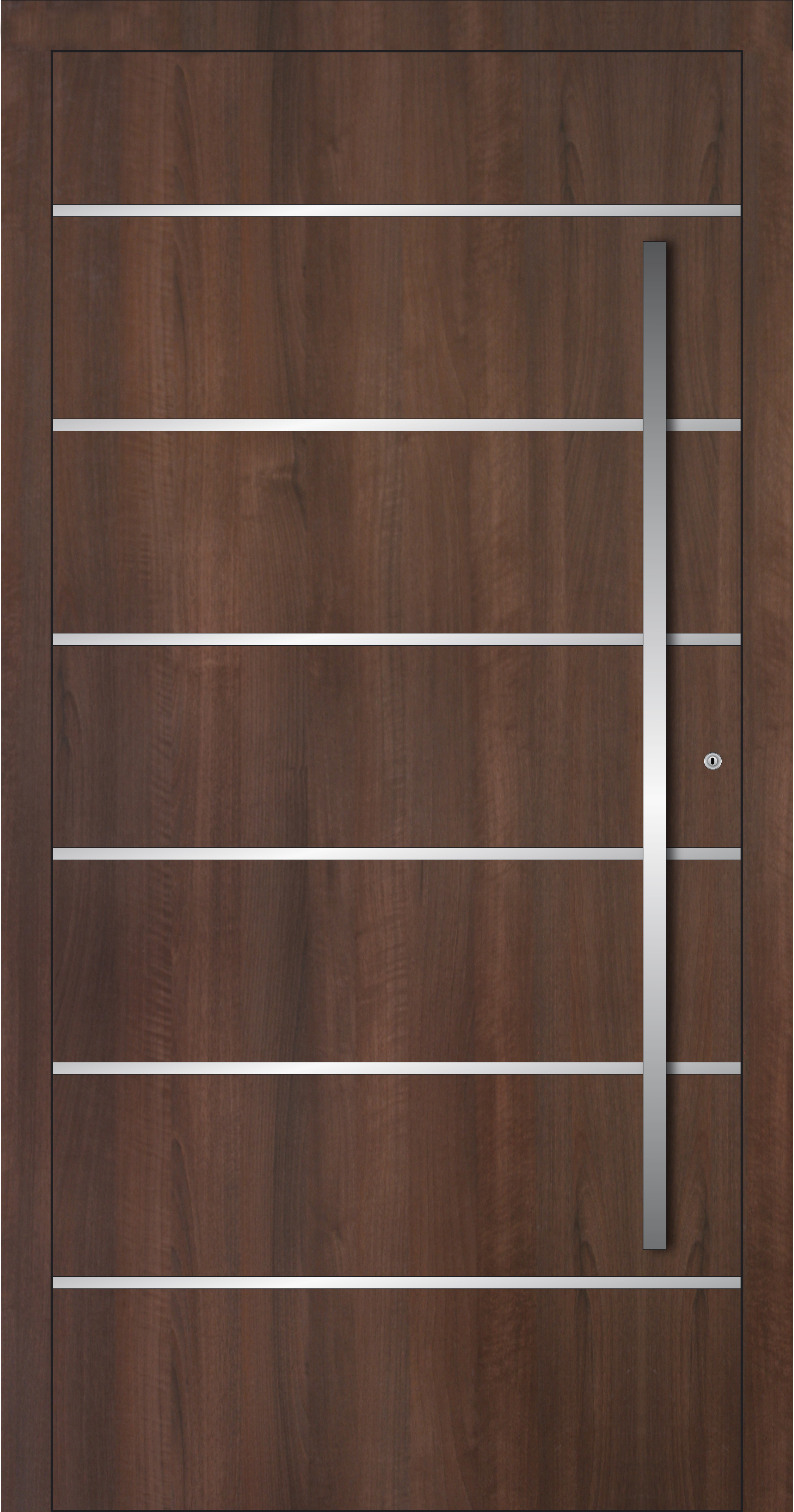HT-P-457 Holz-Aluminium Haustür HT-P-457