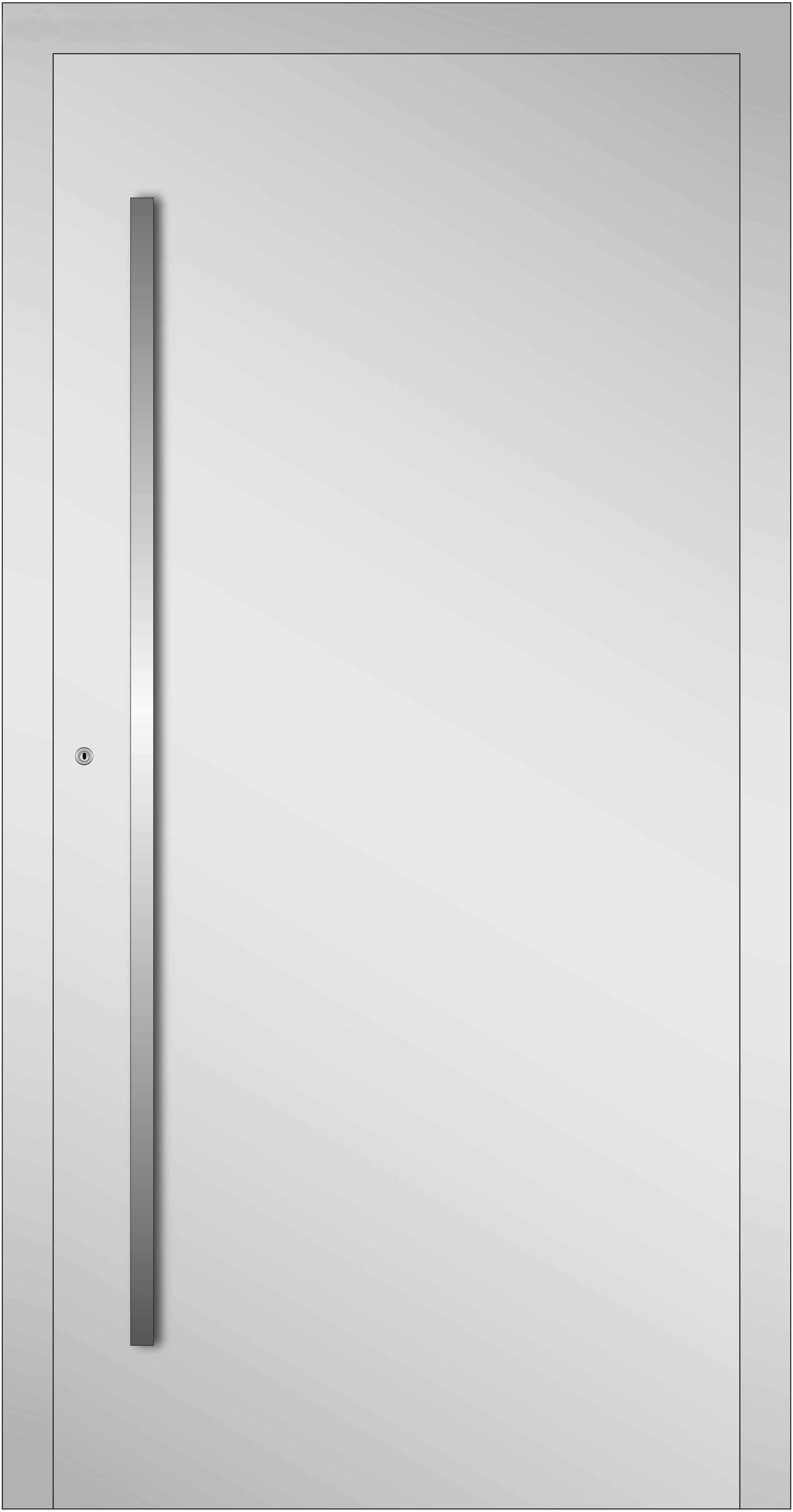 HT-P-460 Holz-Aluminium Haustür HT-P-460