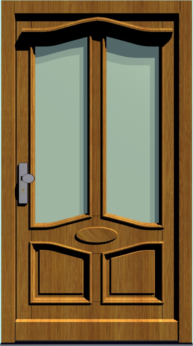 Holz-Hauseingangstür HT-S-110