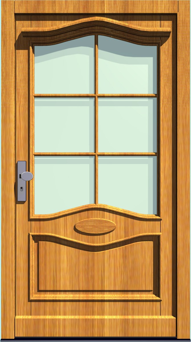 Holz-Hauseingangstür HT-S-112