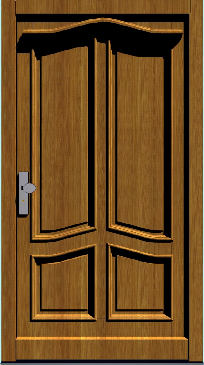 Holz-Hauseingangstür HT-S-114