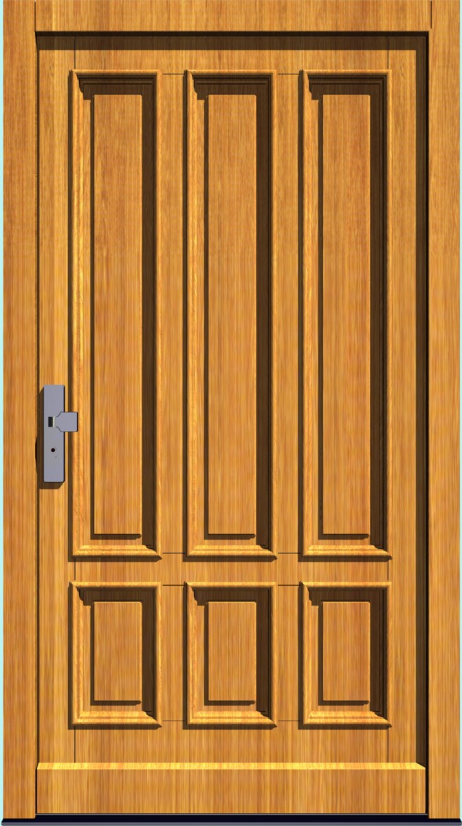 Holz-Hauseingangstür HT-S-120