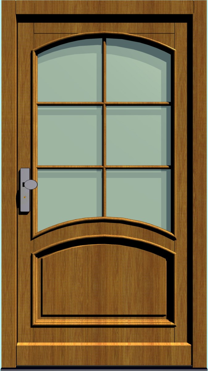 Holz-Hauseingangstür HT-S-190