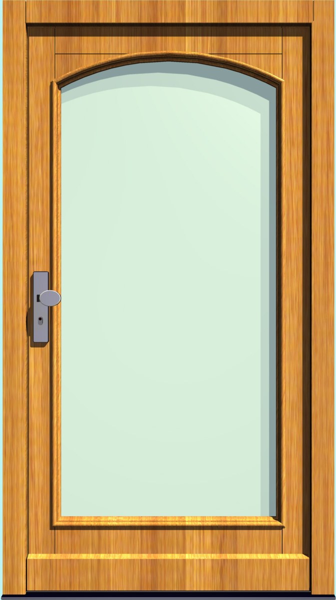 Holz-Hauseingangstür HT-S-192